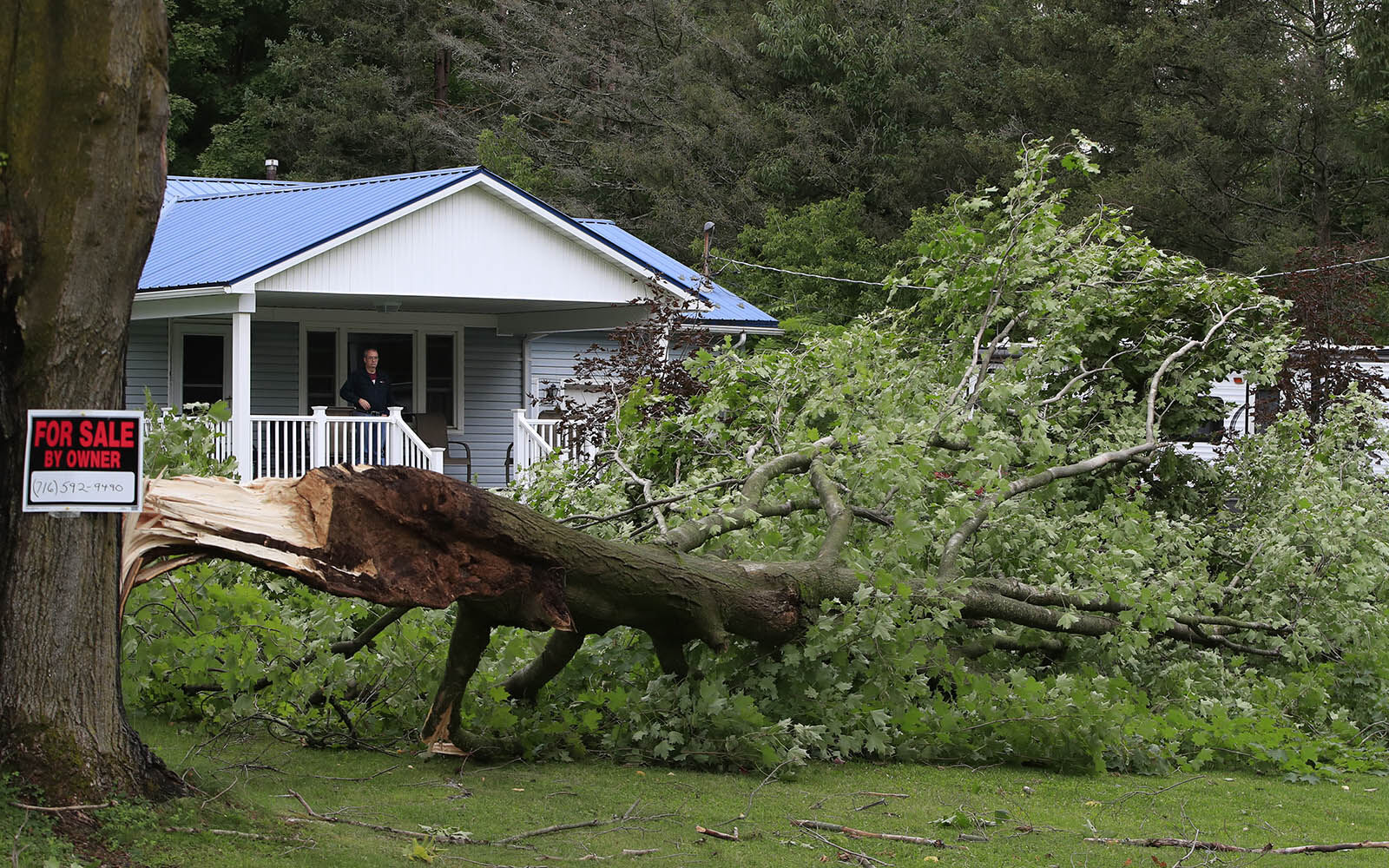 Storm damage